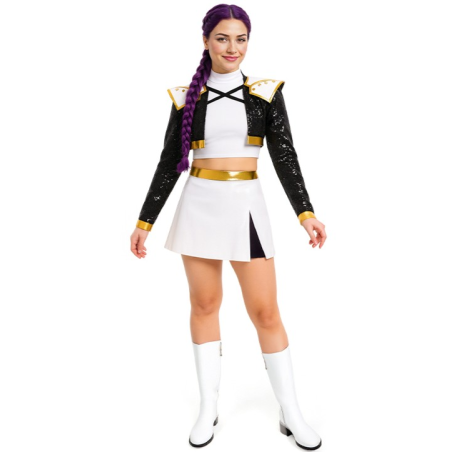 Disfraz de Guerrera K-POP Rumi Golden para Mujer - Disfraces Cazadoras Demonios - DISFRACES ADULTOS
