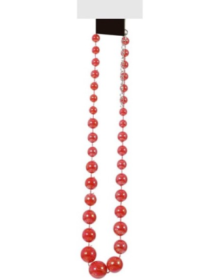 Collar De Sevillana Pequeño Rojo Brillo - Pendientes, Collares y Pulseras