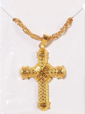 copy of Necklace Golden Cross 7 Cms