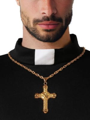 Collar Cruz Dorada - Complementos Religiosos - Religiosos