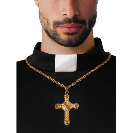 Collar Cruz Dorada - Complementos Religiosos - Religiosos