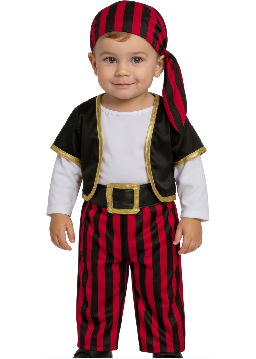 Disfraz De Pirata Bebe - Disfraces de Piratas para Bebes