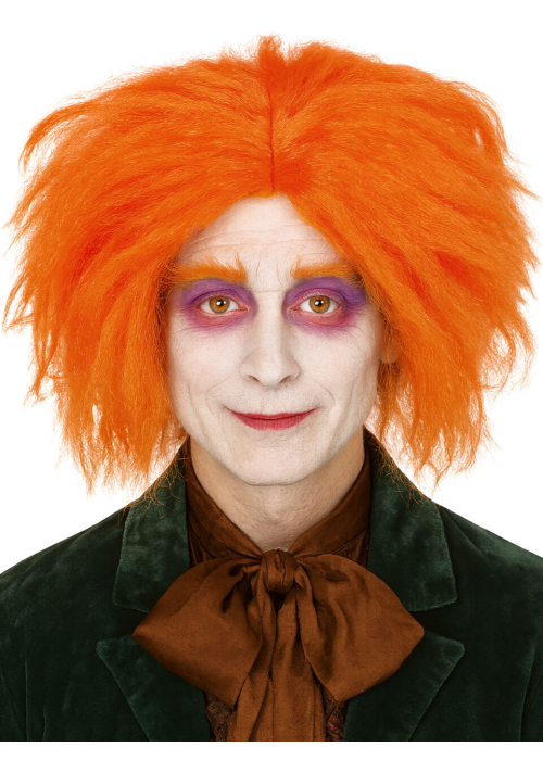 Peluca de Sombrerero Loco - Disfraces Alicia en el pais de las Maravillas