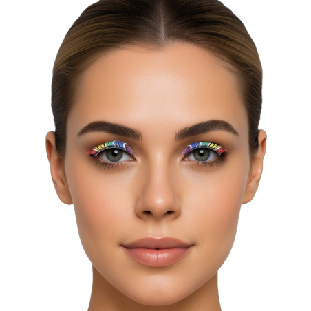 Comprar Pestañas Arcoiris por solo 3.50€ – Tienda de disfraces online