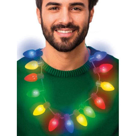 Collar Con Bombillas De Luz - COMPLEMENTOS POR CATEGORIA