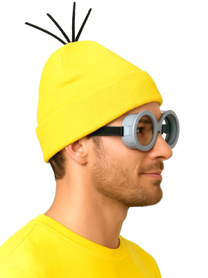 Set Gorro y Gafas Minion - Complementos Disfraces Minions - Complementos de Los Minieros
