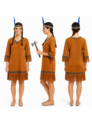 Disfraz de India Pocahontas para mujer - Disfraces de indias