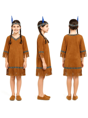 Disfraz de India Niña - Disfraces Pocahontas