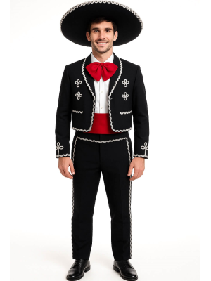 Disfraz De Mariachi Para Adulto - Disfraces de Mexicanos - Disfraces de Mexicano para Hombre