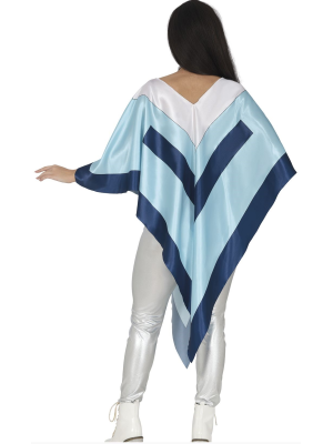 Disfraz De Disco Poncho Mujer - Disfraces Años 70-80 - Disfraces de Disco para Mujer