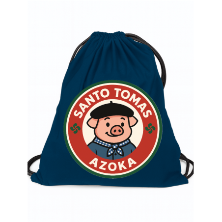 Mochila Santo Tomas Azoka Azul - Euskal Jantziak - Bolsos, Mochilas y Complementos