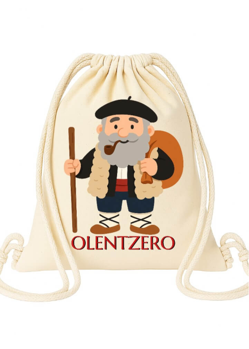 Mochila Saco Olentzero Beige - Mochilas Baserritarra - Bolsos, Mochilas y Complementos