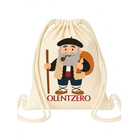 Mochila Saco Olentzero Beige - Mochilas Baserritarra - Bolsos, Mochilas y Complementos
