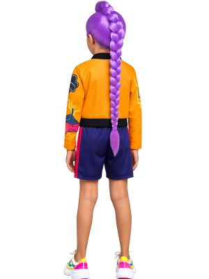 Disfraz de Guerrera K-POP Rumi para Niña - Disfraces Cazadoras Demonios - Disfraces de Las Guerreras K-POP infantiles