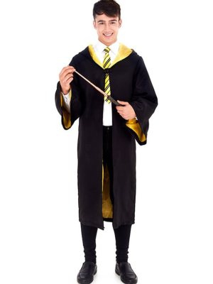Disfraz de tunica Hufflepuff adulto - Disfraces de Harry Potter