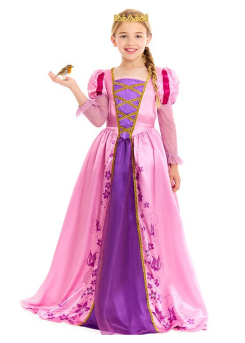 Disfraz De Rapunzel para niña - Disfraces Princesas Disney - Disfraces de Rapunzel