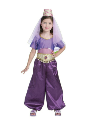 Disfraz de Princesa Arabe Infantil - Disfraces de Arabe e Hindu Infantiles