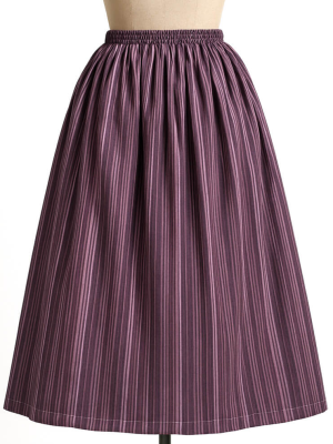 Falda Casera Rayas Morado Para Mujer - Trajes Regionales - Faldas Regionales, Enaguas y Pololos