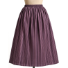 Falda Casera Rayas Morado Para Mujer - Trajes Regionales - Faldas Regionales, Enaguas y Pololos