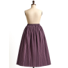 Falda Casera Rayas Morado Para Mujer - Trajes Regionales - Faldas Regionales, Enaguas y Pololos