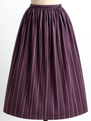 Falda Casera Rayas Morado Para Mujer - Trajes Regionales - Faldas Regionales, Enaguas y Pololos