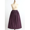 Falda Casera Rayas Morado Para Mujer - Trajes Regionales - Faldas Regionales, Enaguas y Pololos