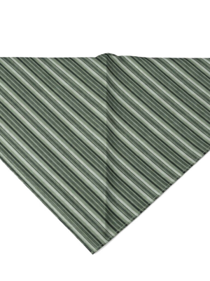 Pañuelo Casera Grande Rayas Verde - Pañuelos Trajes Tradicionales - Pañuelos y Delantales Regionales