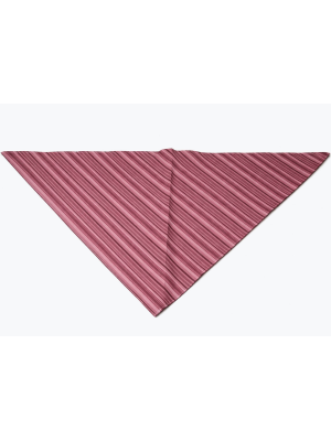 Pañuelo Casera Grande Rayas Granate - Pañuelos Trajes Tradicionales - Pañuelos y Delantales Regionales