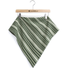 Pañuelo Casera Grande Rayas Verde - Pañuelos Trajes Tradicionales - Pañuelos y Delantales Regionales
