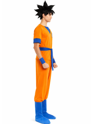 Disfraz De Guerrero Goku Naranja adulto - Disfraces de Dragon Ball - Disfraces de Bola de Dragon Adulto