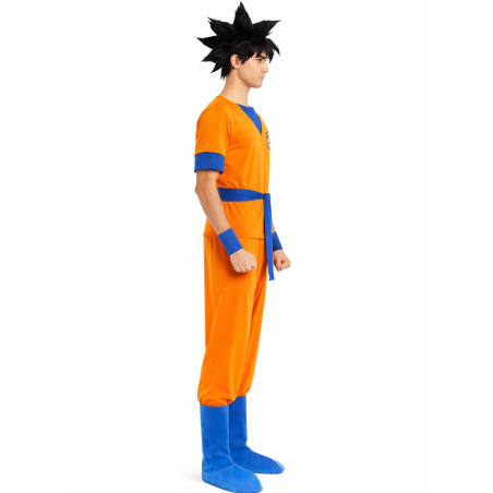 Disfraz De Guerrero Goku Naranja adulto - Disfraces de Dragon Ball - Disfraces de Bola de Dragon Adulto