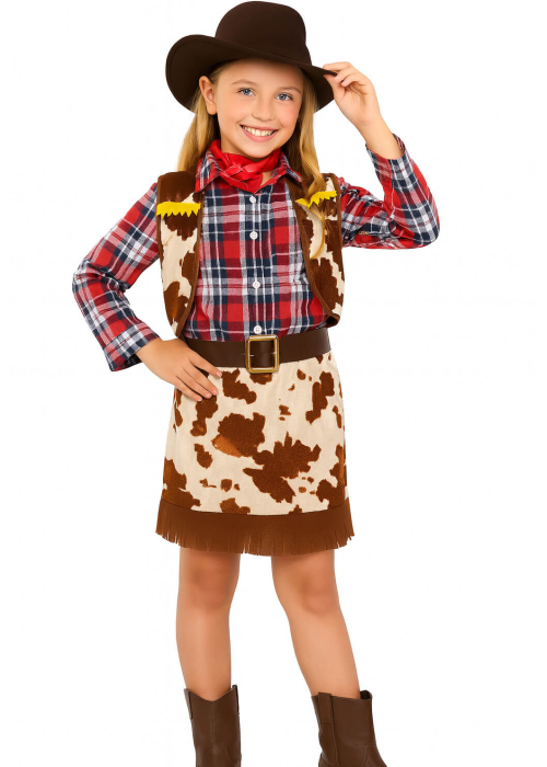 Disfraz De Vaquera Infantil