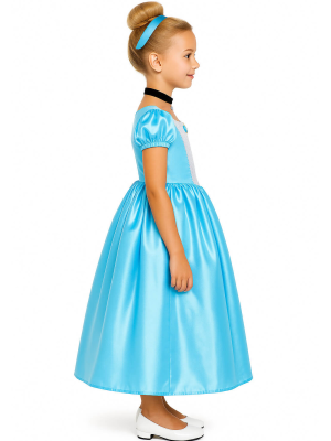 Disfraz De Princesa Azul Infantil