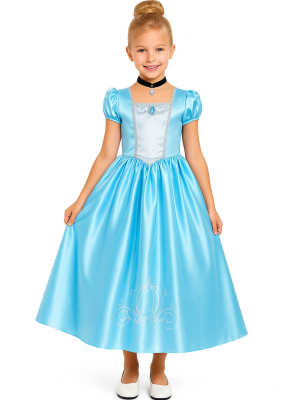 Disfraz De Princesa Azul Infantil