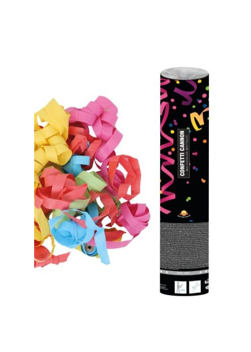 Cañon De Confetti 30cm - Confetti y Serpentinas