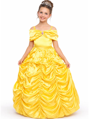 Disfraz De Princesa Amarilla Infantil