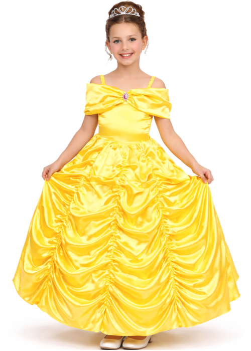 Disfraz De Princesa Amarilla Infantil