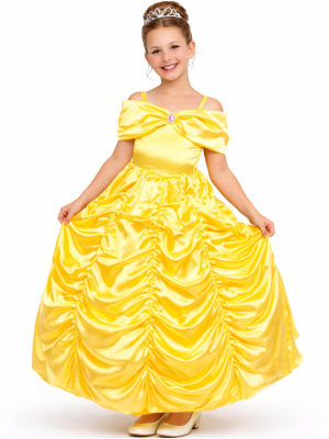 Disfraz De Princesa Amarilla Infantil