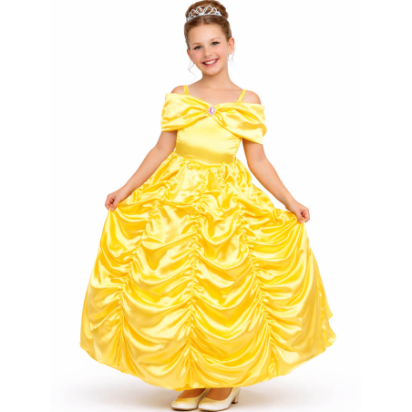 Disfraz De Princesa Amarilla Infantil