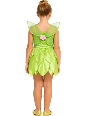 Disfraz Campanilla Hada Verde Niña - Disfraces de Hadas - Disfraces de Peter Pan Infantiles