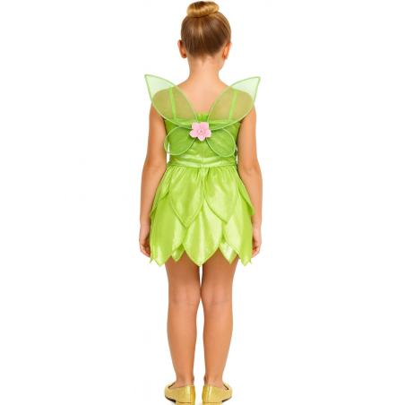 Disfraz Campanilla Hada Verde Niña - Disfraces de Hadas - Disfraces de Peter Pan Infantiles