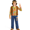 Disfraz De Hippie Marron Infantil