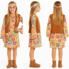 Disfraz De Hippie Vestido Niña - Disfraces años 60-70 (Hippies) - Disfraces de Hippie para Niña