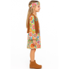 Disfraz De Hippie Vestido Niña - Disfraces años 60-70 (Hippies) - Disfraces de Hippie para Niña