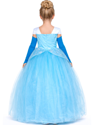 Disfraz De Princesa Rosa Tul