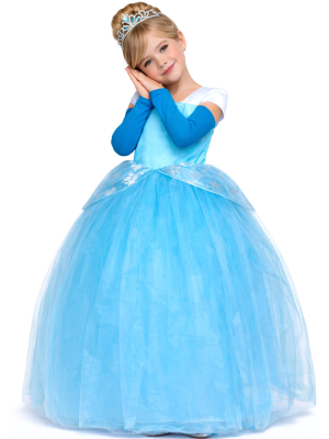 Disfraz De Princesa Cenicienta Niña - Disfraces de Princesas Disney