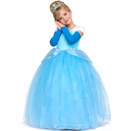 Disfraz De Princesa Cenicienta Niña - Disfraces de Princesas Disney