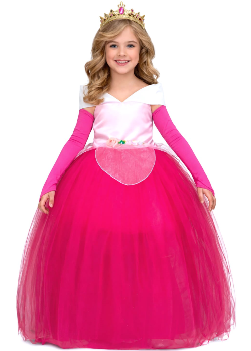 Disfraz De Princesa Rosa Bella Durmiente - Disfraces de Princesas Disney