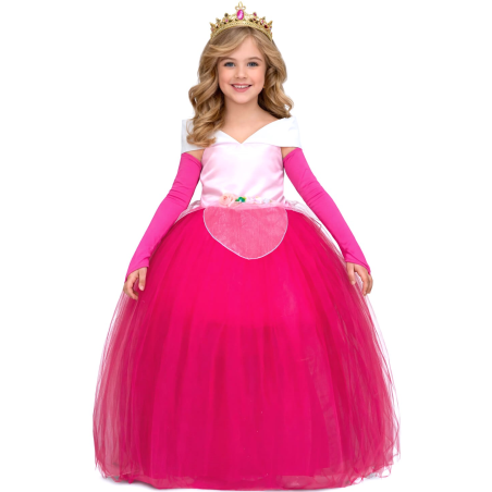 Disfraz De Princesa Rosa Tul