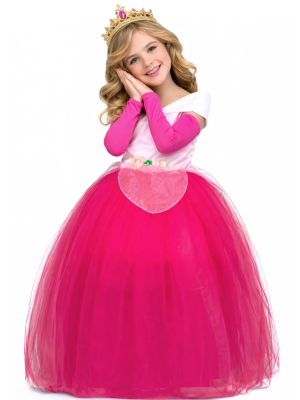 Disfraz De Princesa Rosa Bella Durmiente - Disfraces de Princesas Disney
